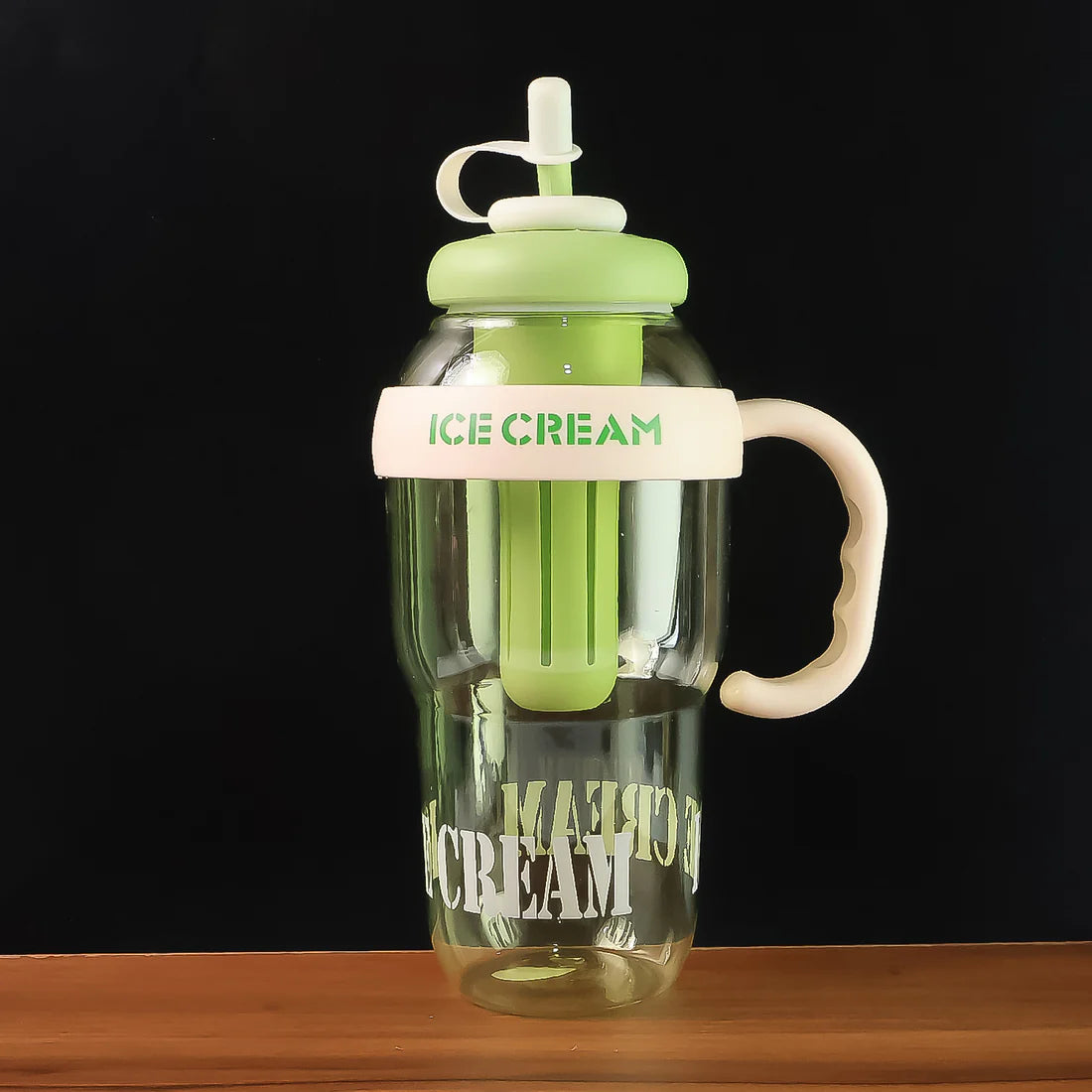 Ice Cream Themed Water Bottle with Handle